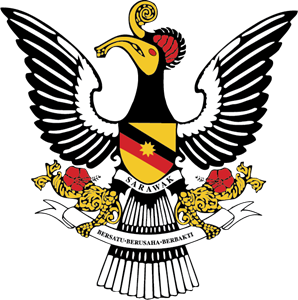 Sarawak Land Development Board (SLDB) - Lembaga Kemajuan Tanah Sarawak (LKTS) - Sarawak State logo